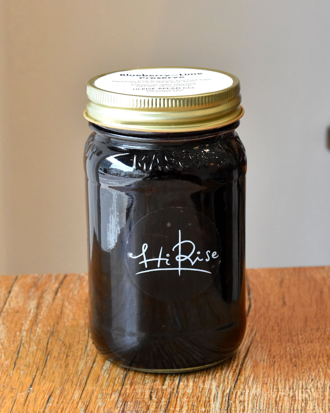 Blueberry-Lime Jam